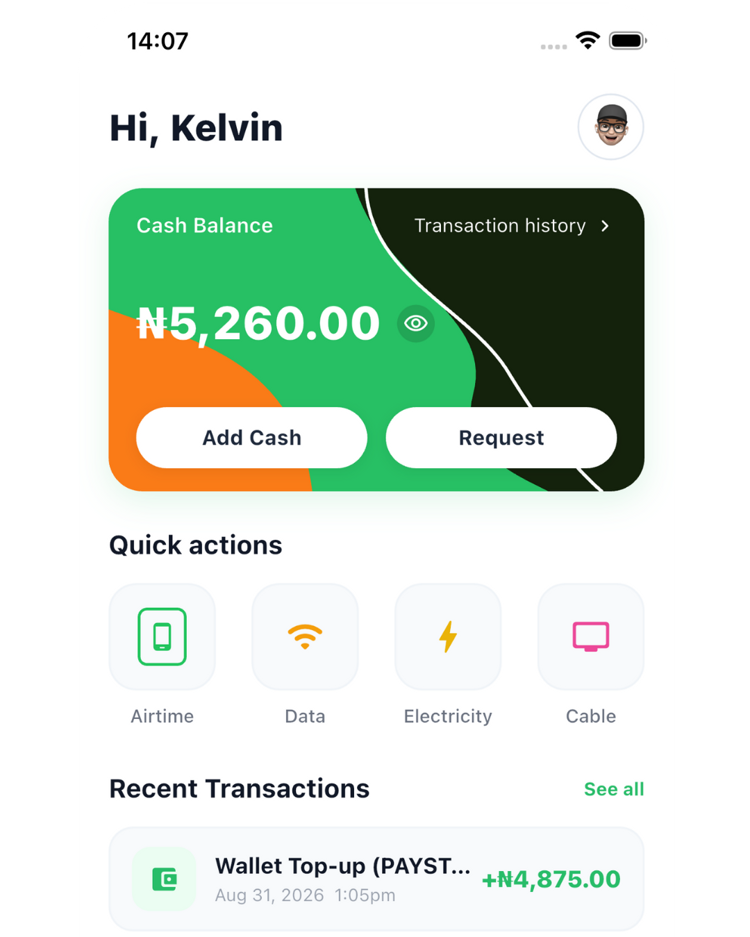 SquarePay Dashboard Preview
